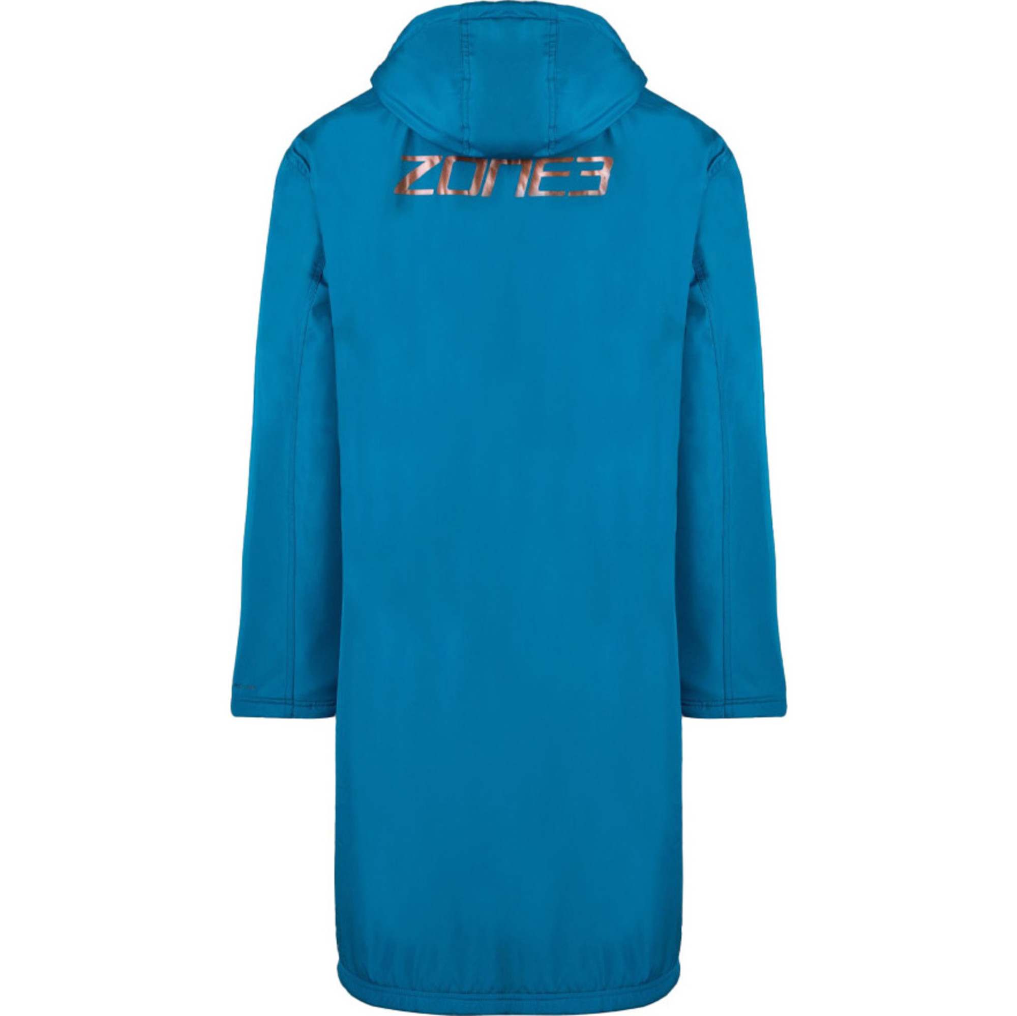 Zone3 Recycled Parka Changing Robe CW23URPC - Teal / Cream / Copper ...