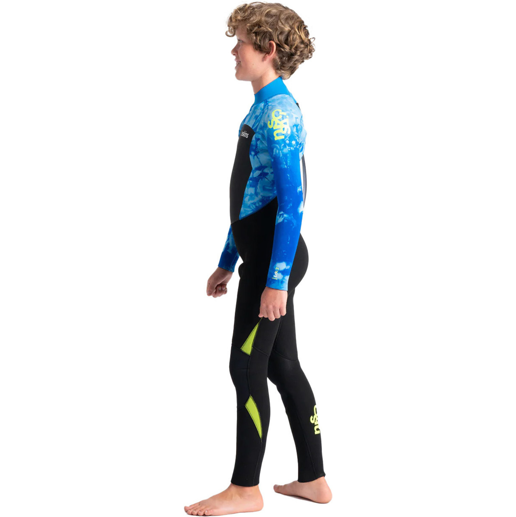 2024 C-Skins Junior Legend 4/3mm GBS Back Zip Wetsuit C-LE43J - Black ...