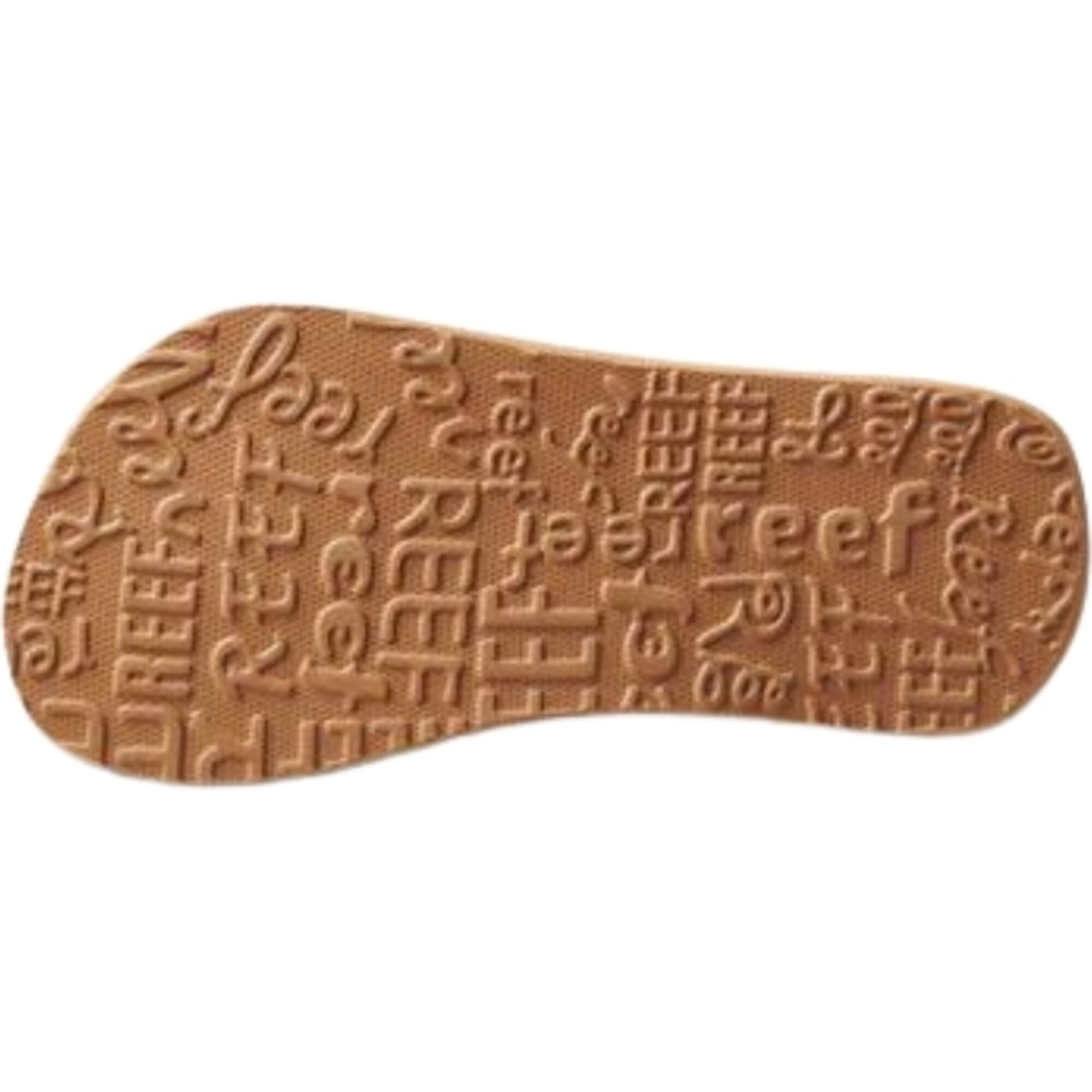 Reef Kids' Ahi Flip Flop In Love Rainbow