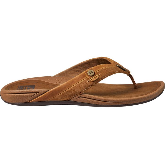 2024 Reef Womens Pacific Flip Flops Sandals CI7978 - Caramel ...