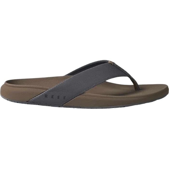 2025 Reef Mens The Raglan Flip Flop Sandal CJ3889 - Fossil / Grey -  Accessories | Wetsuit Outlet