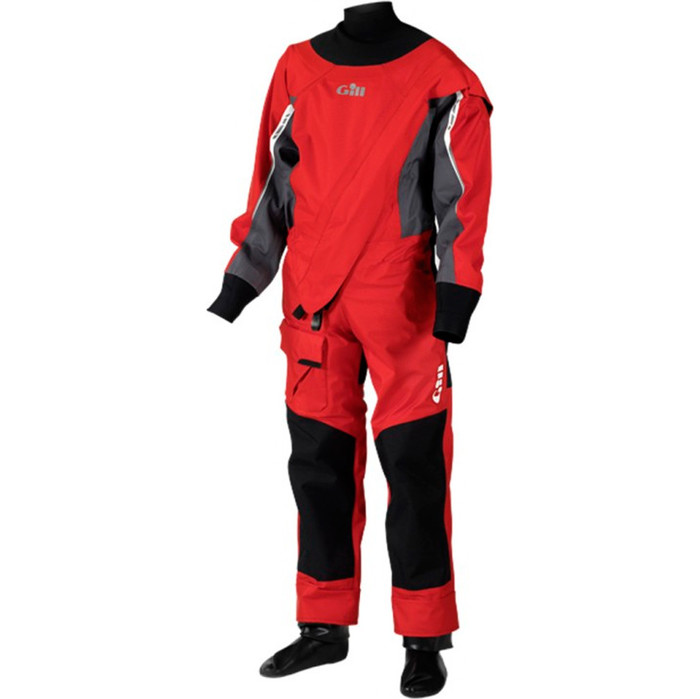 Gill Junior Pro Drysuit Red / Ash 4802J