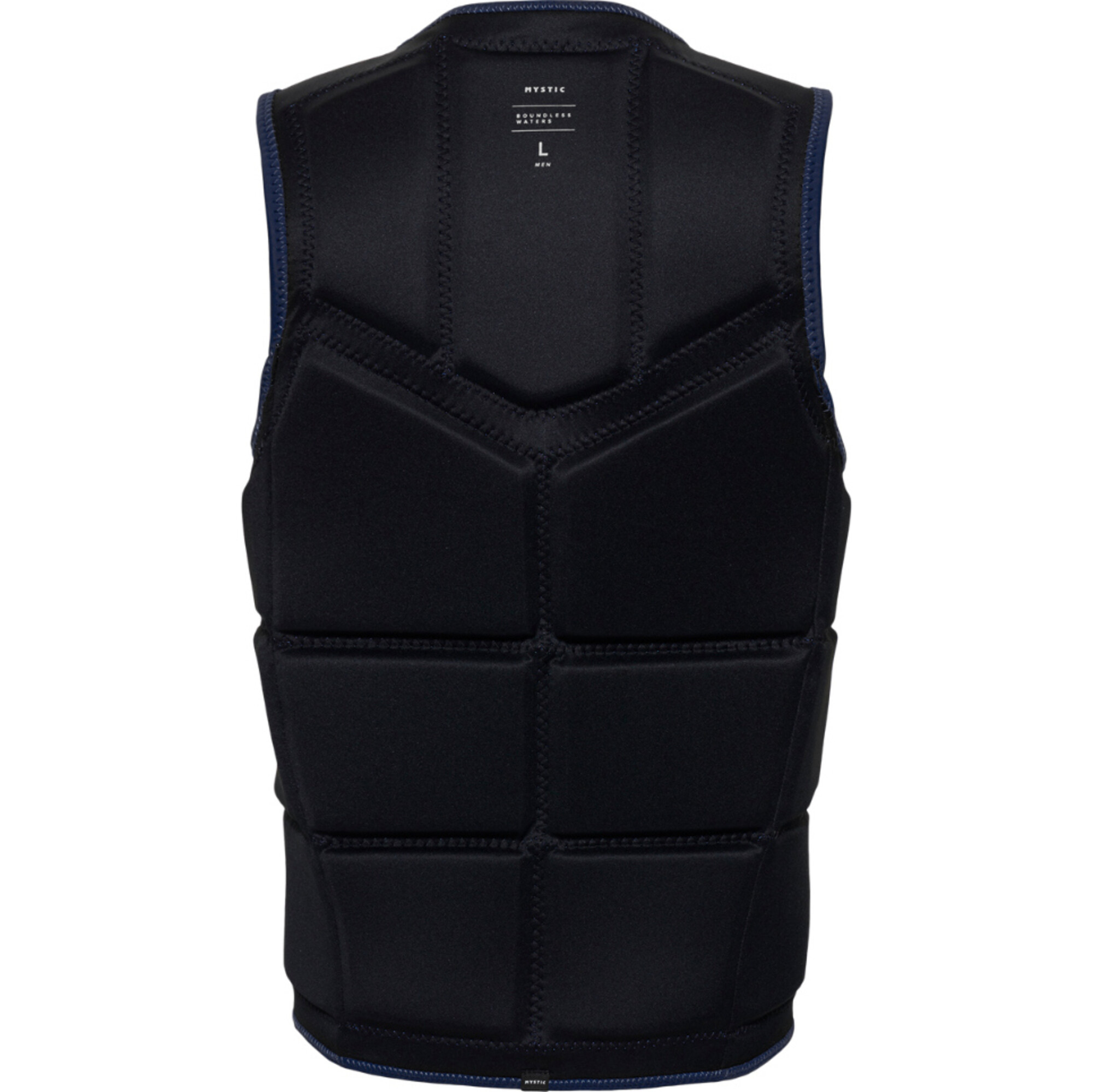 Veste De Protection Mystic Star - Néoprène MX2 Avec Fermeture YKK - Navy