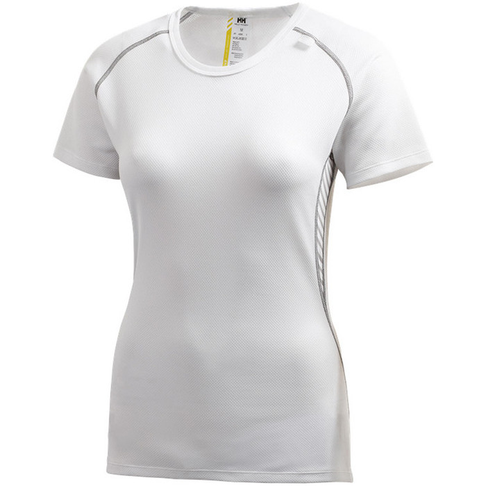 Helly Hansen Ladies Dynamic S / S Base Layer T-Shirt Bright White 48583 2ND