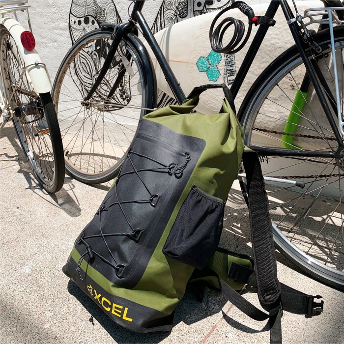 2024 Xcel Dry Pack 30L Wetsuit Bag MABK1D30 - Olive - Accessories ...