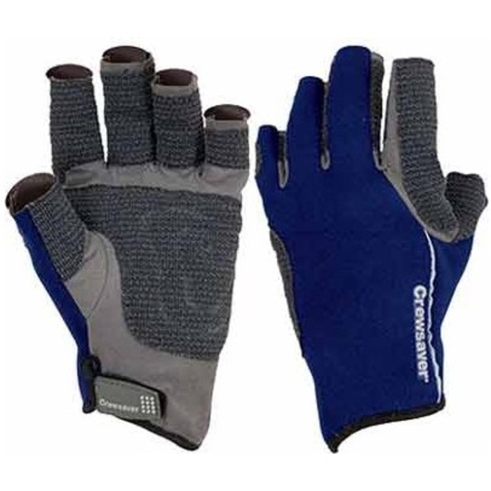 Crewsaver Winter Short Finger Glove Blue 6330