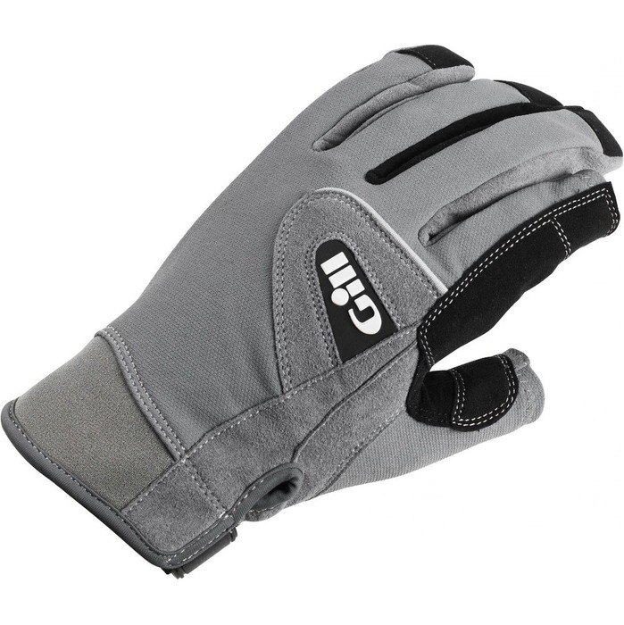 2021 Gill Junior Long Finger Deckhand Gloves 7053J - Black