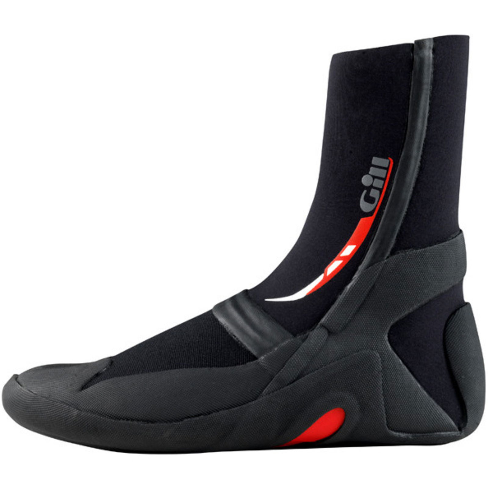 Surf Booties Gill Edge 4mm Neoprene Boots Water Sports Footwear - Technical View