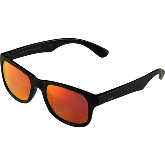 Gill Reflex Sunglasses Black / Orange 9662