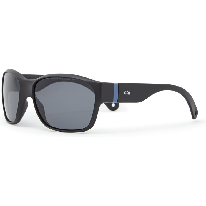 2021 Gill Junior Longrock Sunglasses Black / Smoke 9671