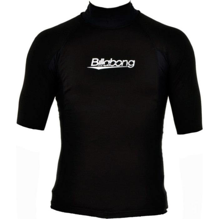 Billabong Furnace Mens Short Sleeve Polypro Top BLACK A4PY03