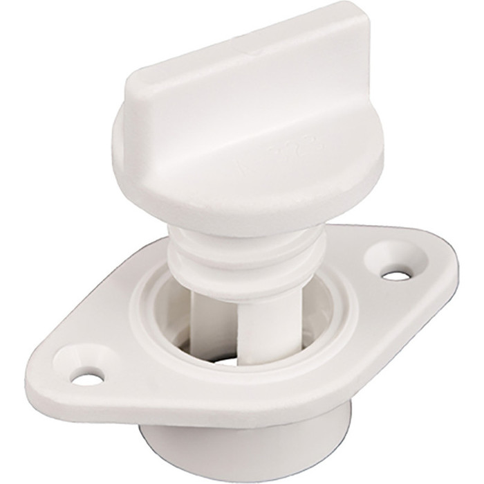 Allen Brothers Drain Socket With Captive Screw Bung A323 - White