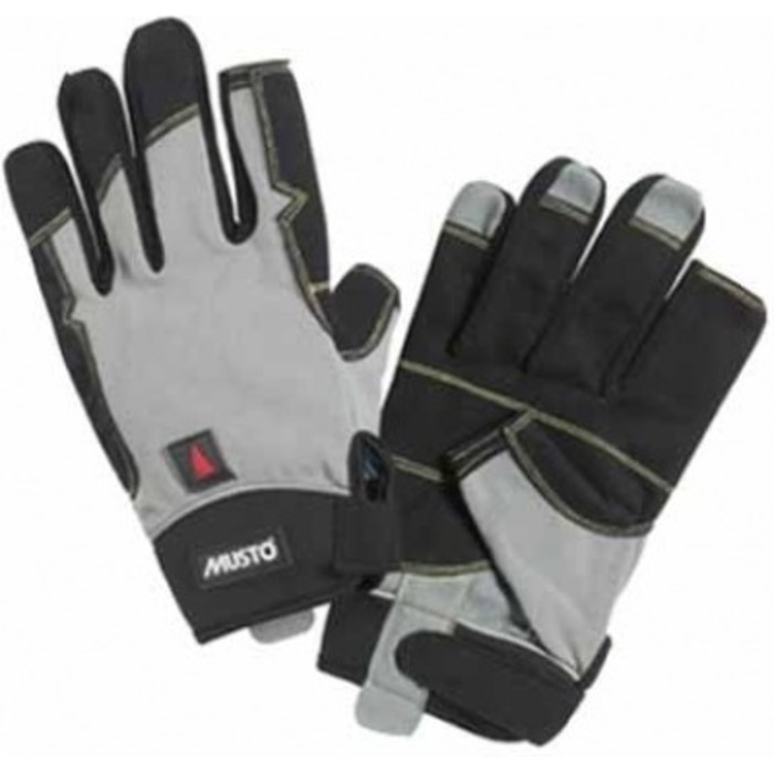 Musto Long Fingered Performance Amara Gloves AS0801 in Titanium