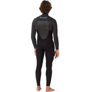 2019 Animal Mens Lava 5/4/3mm GBS Chest Zip Wetsuit Black AW9SQ002