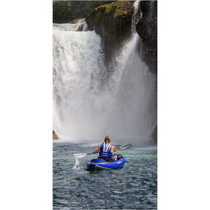 2024 Aquaglide Chelan 140 HB High Pressure Inflatable Kayak Blue - Kayak Only AGCHE2