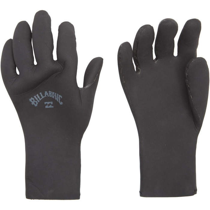 2021 Billabong Absolute 3mm Wetsuit Gloves Z4GL11 - Black