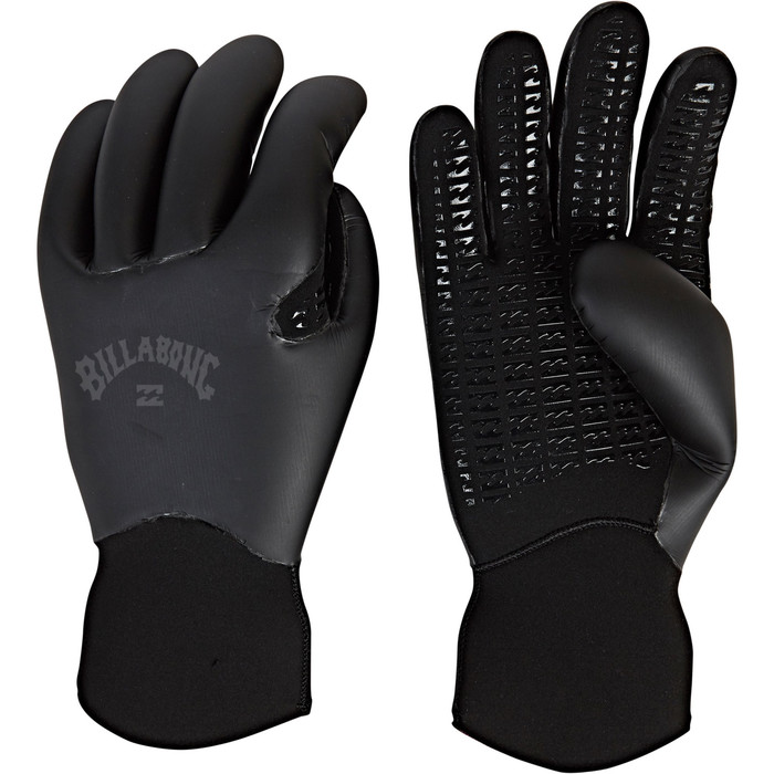 2019 Billabong Furnace Ultra 5mm Neoprene Gloves Black Q4GL35