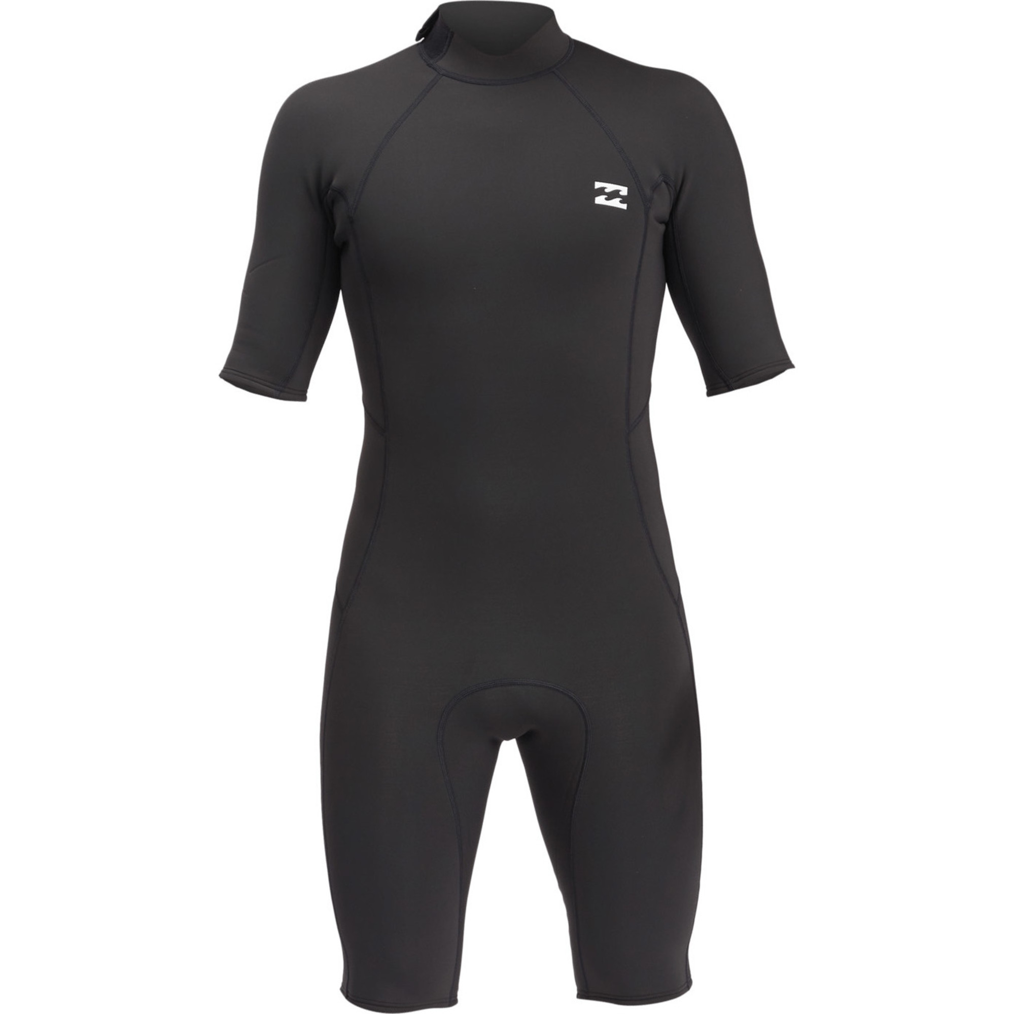 2022 Billabong Mens Absolute 2mm Back Zip Shorty Wetsuit C42M68 - Black ...