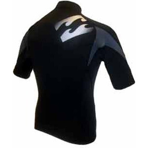 Billabong Mens Microlite Short Sleeve Thermal Jacket Black / Charcoal G4EQ03