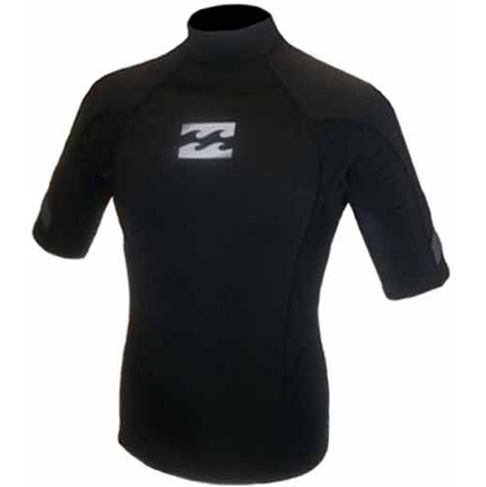 Billabong Mens Microlite Short Sleeve Thermal Jacket Black / Charcoal G4EQ03