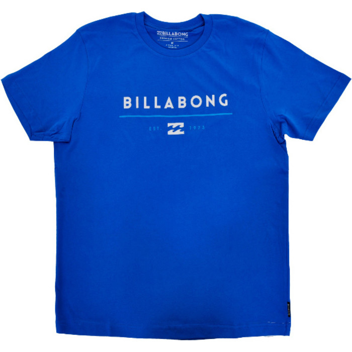 Billabong Unity T-Shirt in Real Royal Blue W1SS01