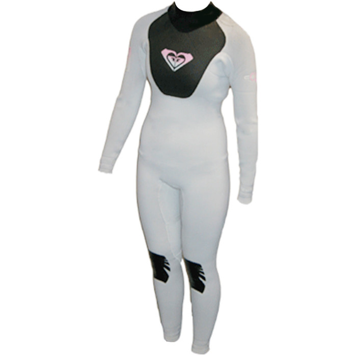 Roxy Cell 3/2mm Ladies Steamer Wetsuit WHITE/PINK CL20W - 2ND