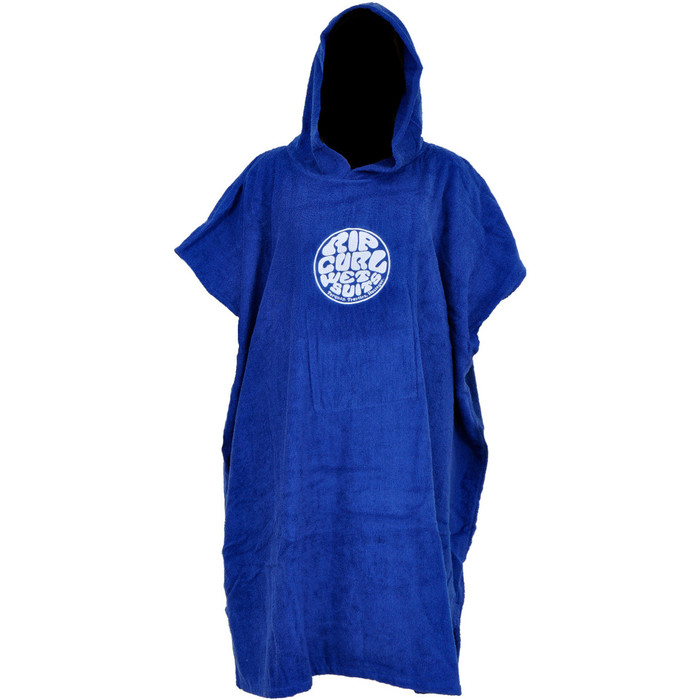 Rip Curl Hooded Changing Robe / Poncho in Mazarine Blue CTWAI4