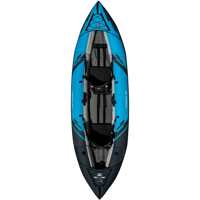 2020 Aquaglide Chinook 100 2 Man Kayak Blue - Kayak Only