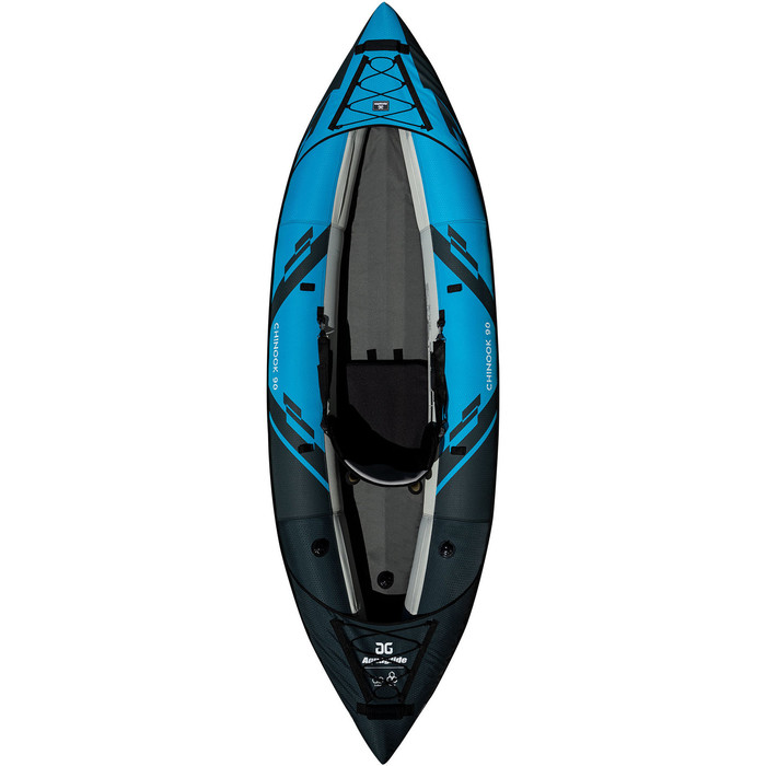 2022 Aquaglide Chinook 90 1 Man Kayak Blue - Kayak Only
