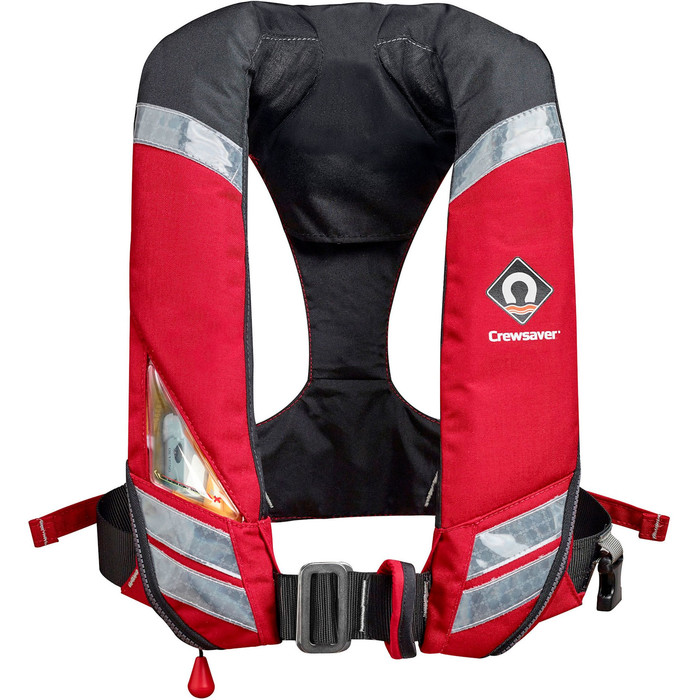 2024 Crewsaver Crewfit 180N Pro Heavy Duty Automatic Lifejacket With Harness Red 9025HDA