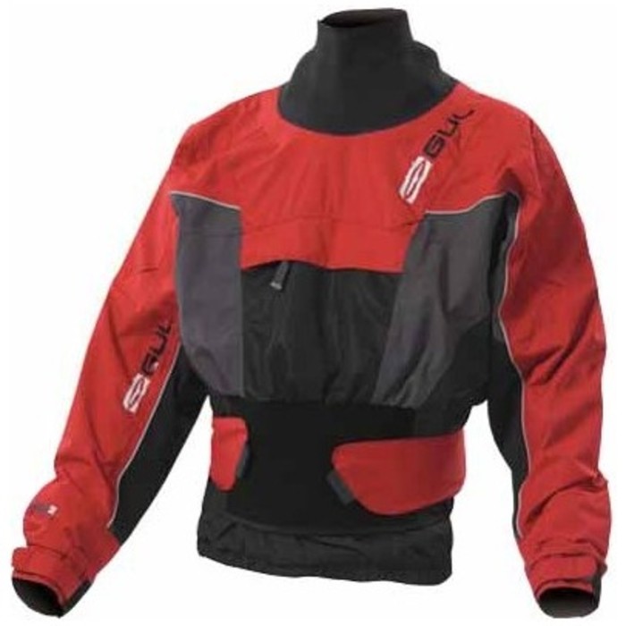 Gul DB Kayak Paddle Latex Seal Dry Cag in RED LARGE GK0130 Canoe