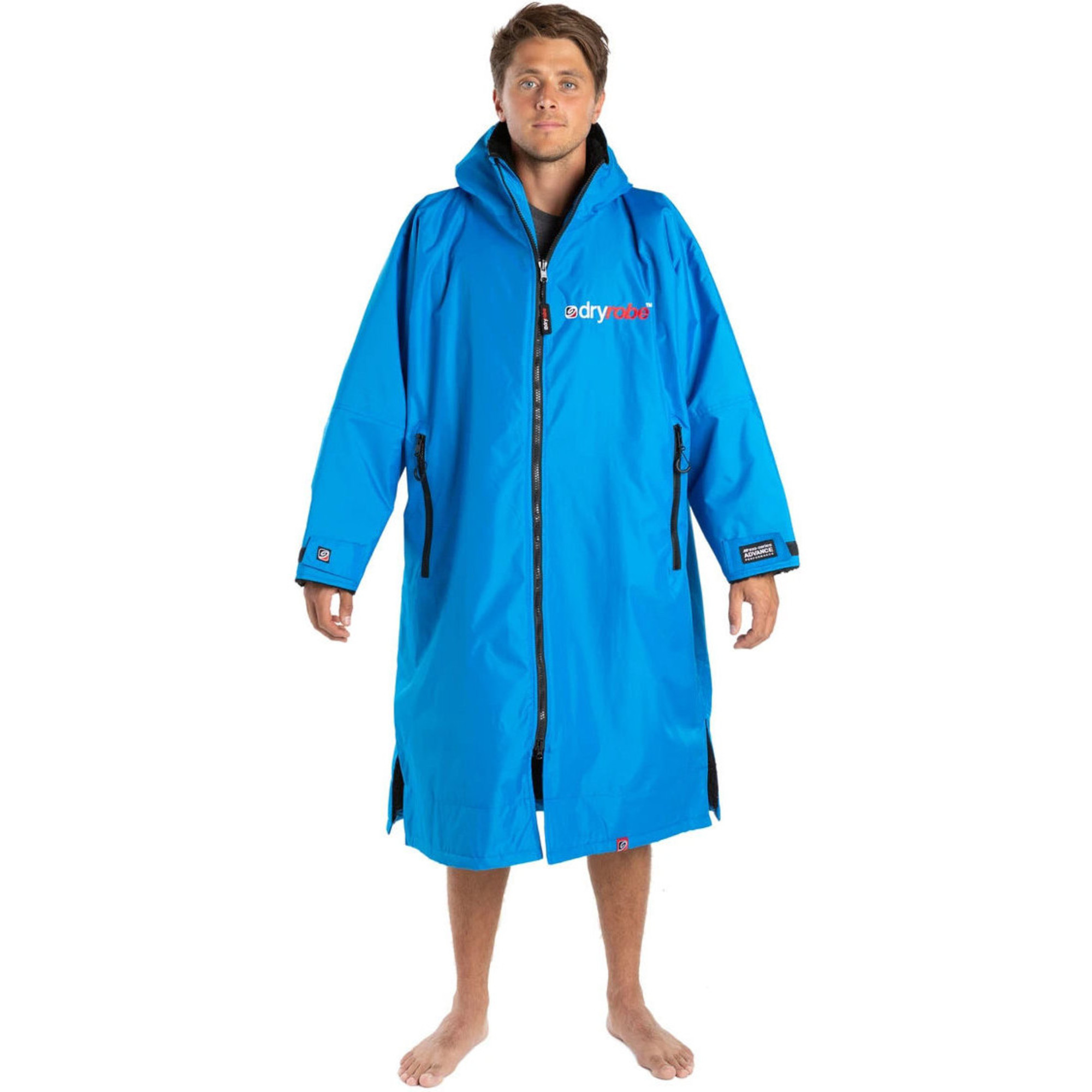2020 Dryrobe Advance Long Sleeve Changing Robe LSDACBG Cobalt Blue
