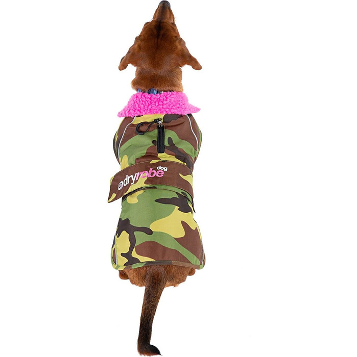 2023 Dryrobe Dog Robe V3 DRDR1 - Camo Pink