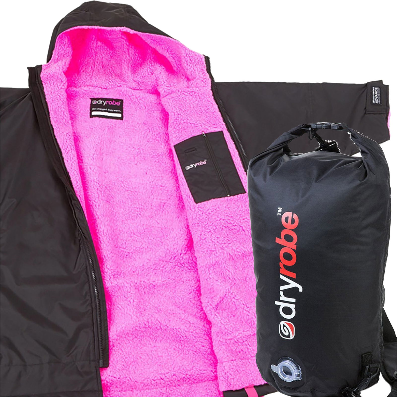 2022 Dryrobe Advance Junior Long Sleeve Premium Outdoor Changing Robe