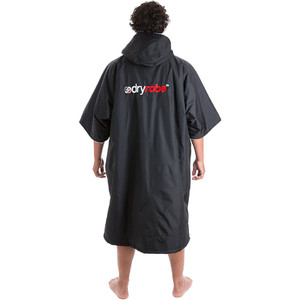2019 Dryrobe Advance - Short Sleeve Premium Outdoor Changing Robe DR100 - M Black / Grey - OLD LISTING