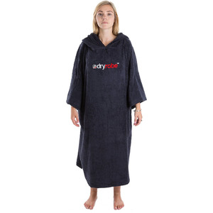 2020 Dryrobe Short Sleeve Towel Changing Robe / Poncho Navy