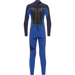 Quiksilver Toddler Boys Syncro 3/2mm Back Zip Wetsuit Nite Blue / Blue Ribbon EQKW103001