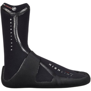 Quiksilver Junior Highline Lite 5mm Split Toe Boots Black EQBWW03001
