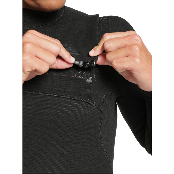 2022 Quiksilver Mens Highline 4/3mm Chest Zip GBS Wetsuit EQYW103113 - Black