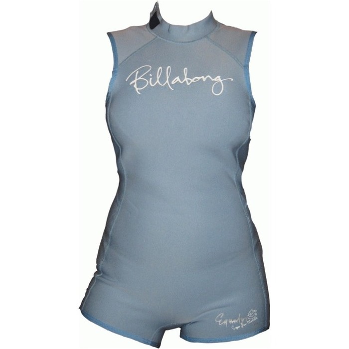 Billabong Girls Equator 1mm Shorty Wetsuit Marshmallow Blue R4EQ01