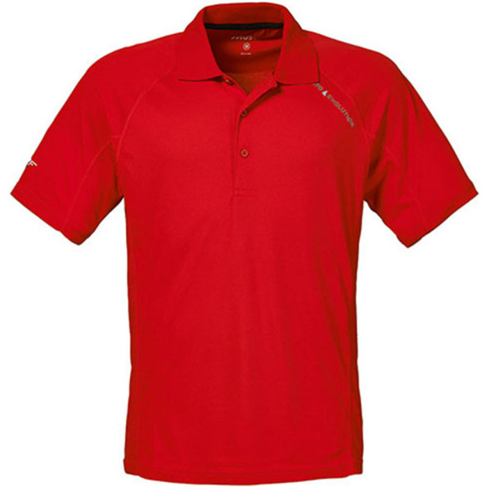 Musto Evolution Sunblock Short Sleeved Polo Top TRUE RED SE0264