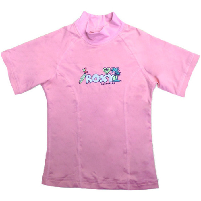 Roxy Princess Toddler Rash Vest in Rose Pink F017TS