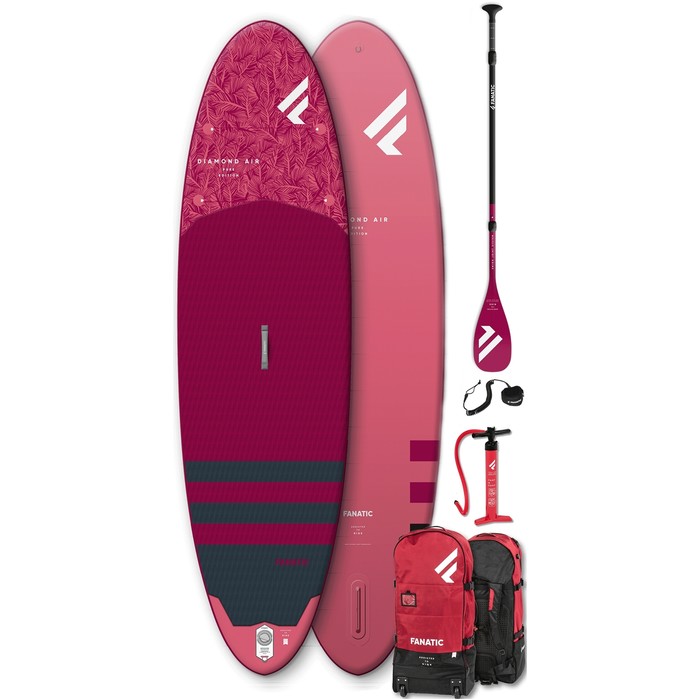 2024  Fanatic Diamond Air 10'4 Inflatable SUP Package - Board, Bag, Pump & Paddle