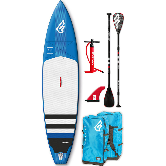 2019 Fanatic Ray Air 11'6 Touring Inflatable SUP Package 1134 - Blue