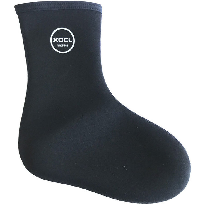 2020 Xcel 2mm Fin Socks AN008588 - Black