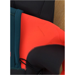 Rip Curl Ladies G-Bomb 4/3mm GBS Zip-free Wetsuit Charcoal / Orange WSM4IG - 2ND