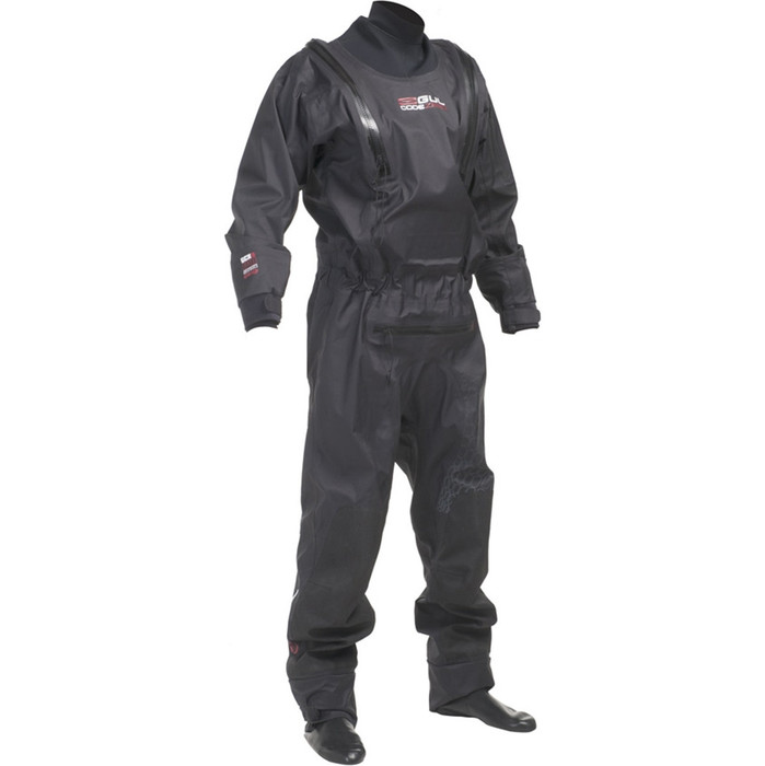 Gul JUNIOR Code Zero Stretch U-Zip Drysuit + Pee zip FREE UNDERSUIT GM0368