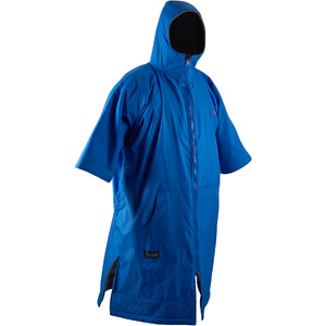 2022 GUL Junior Evorobe Hooded Waterproof Changing Robe AC0128-B6 - Blue / Grey