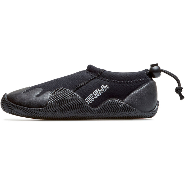 2024 GUL Junior Power Slipper 3mm Wetsuit Shoe BO1267-B7 - Black