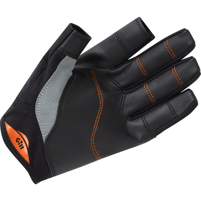 2024 Gill Championship Long Finger Sailing Gloves 7253 - Black